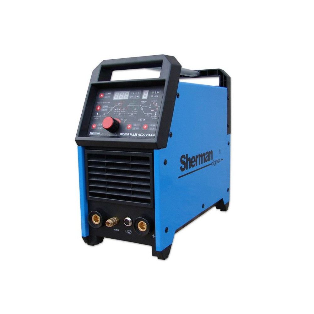 Spawarka Sherman DIGITIG 200GD Pulse AC/DC - zestaw - SDIGITIGPACDC200GD-G - Sherman - 5