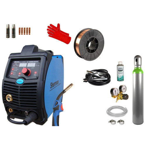 Spawarka Sherman DIGIMIG 200GD Synergia - zestaw - SDIGITECMIG200GD-G - Sherman - 5