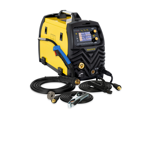 Spawarka Magnum MIG 222 Dual Puls Synergia LCD - zestaw - U MI 222 DP LCD-G - Magnum - 1