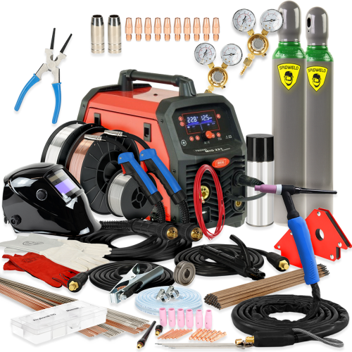 Spawarka Ideal Tecnomig 221 Synergic - zestaw - TMIG221SYN-G - Ideal - 7