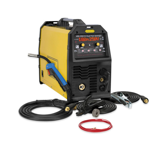 Spawarka Magnum MIG 230/15 Dual Puls Synergia - zestaw - U MI 230 DP15-G - Magnum - 7