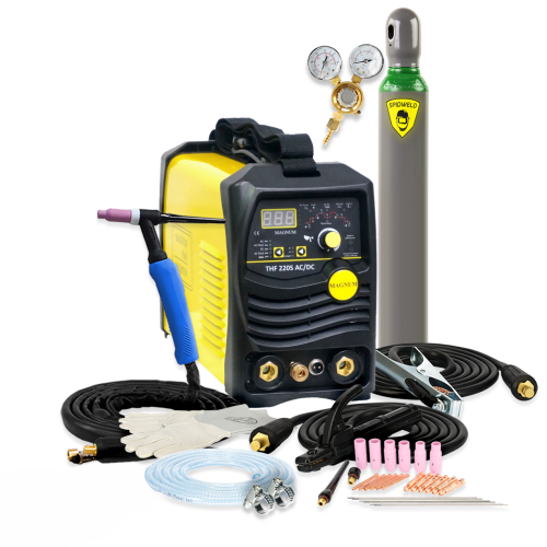 Spawarka Magnum TIG THF 220S AC/DC Pulse - zestaw - U I THF220SAC-G - Magnum - 3