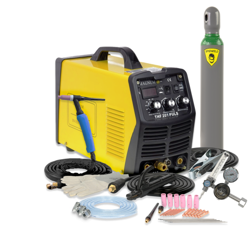 Spawarka Magnum TIG THF 201 Puls Digital - zestaw - U I THF201P D-G - Magnum - 3