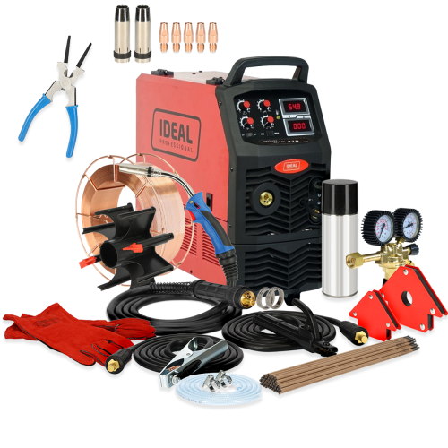 Spawarka Ideal Tecnomig 370 4x4 Digital MMA - zestaw - TMIG370V2-G - Ideal - 3