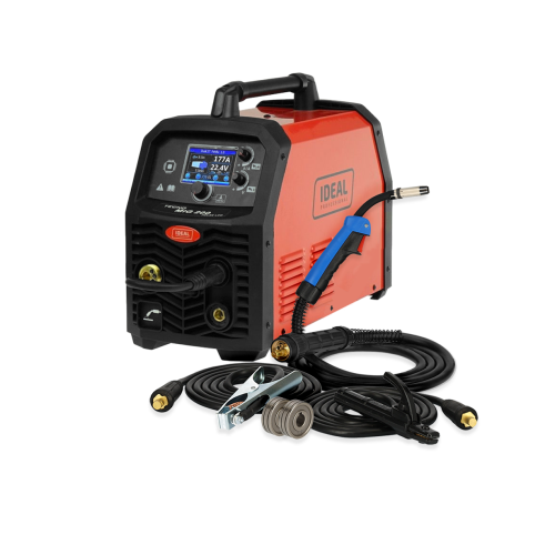 Spawarka Ideal Tecnomig 200 Pulse LCD - zestaw - TMIG200P-G - Ideal - 7