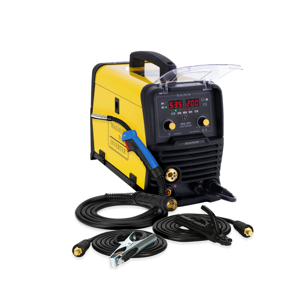 Spawarka Magnum MIG 203 Easy Synergia - zestaw - U MI 203EASY-G - Magnum - 7