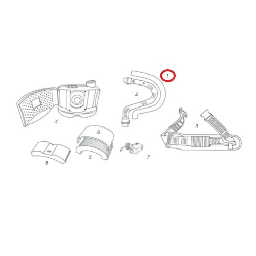 Osłona przewodu typu Proban 100 cm ESAB PAPR - 0700002303 - ESAB - 1