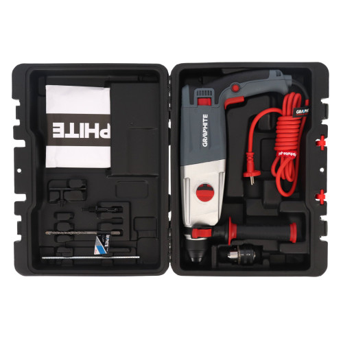 Młotowiertarka Graphite SDS+ 900 W w walizce - 58G528 - Graphite - 2