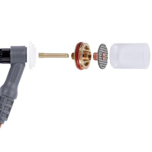 Soczewka gazowa QUARTZSystem 2,4 mm 9/20 17/18/26 duża soczewka / Spartus - NW9-17-33S24 - Spartus - 8