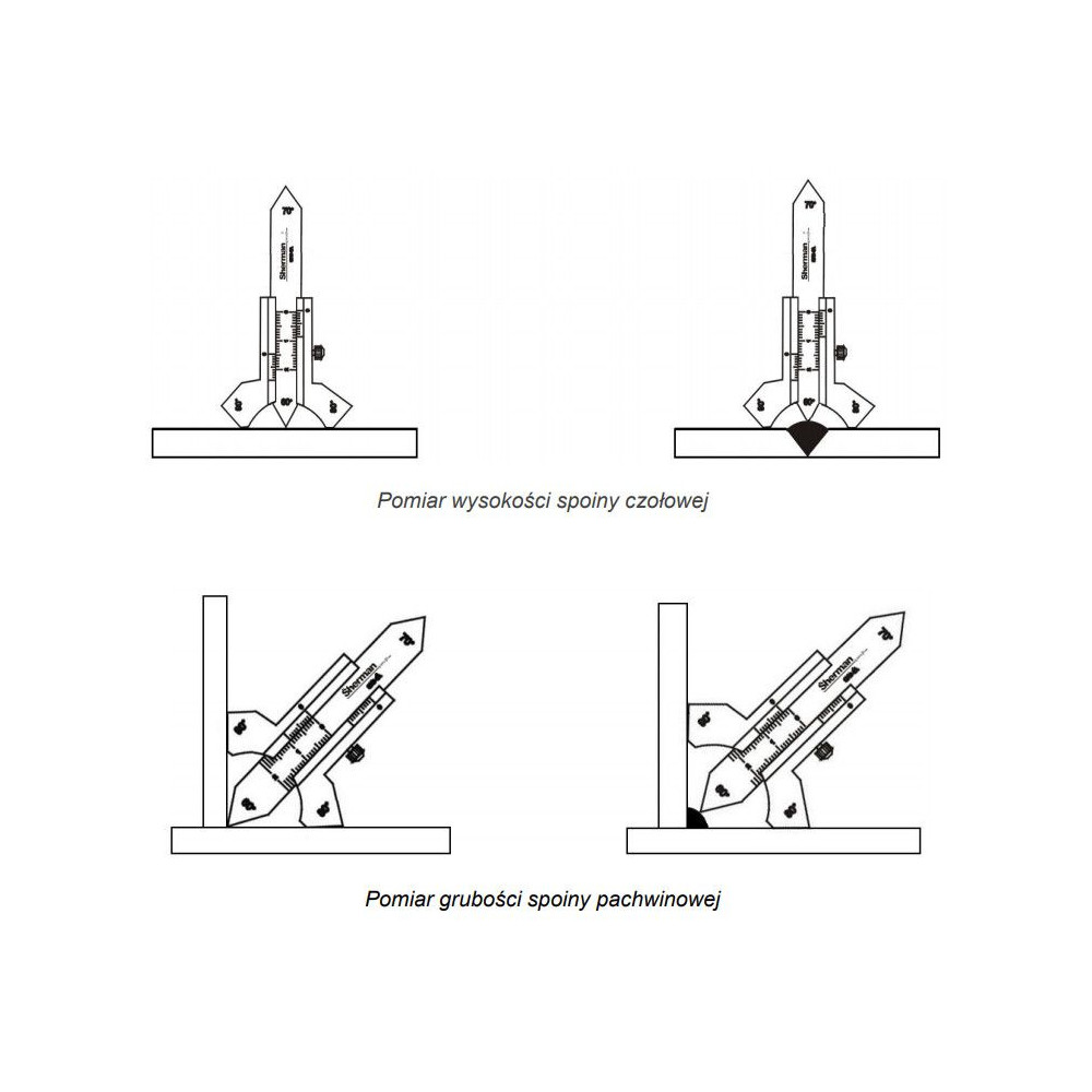 Spoinomierz noniuszowy cyfrowy Sherman SPB-1C - NMR0106 - Sherman - 3