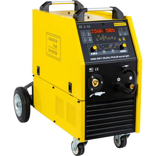 Spawarka Magnum MIG 351 Dual Puls Synergia - zestaw | U MI 351 PULS 2