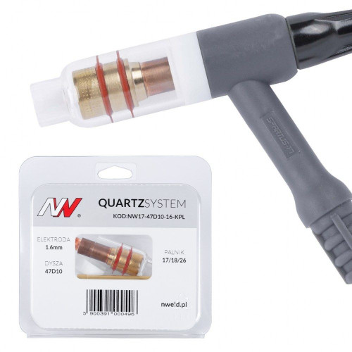 Zestaw części QUARTZSystem 17/18/26 soczewka / 1,6 mm / Spartus - NW17-47D10-16-KPL - Spartus - 1