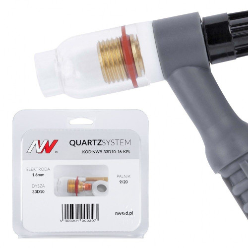 Zestaw części QUARTZSystem 9/20 soczewka / 1,6 mm / Spartus - NW9-33D10-16-KPL - Spartus - 1