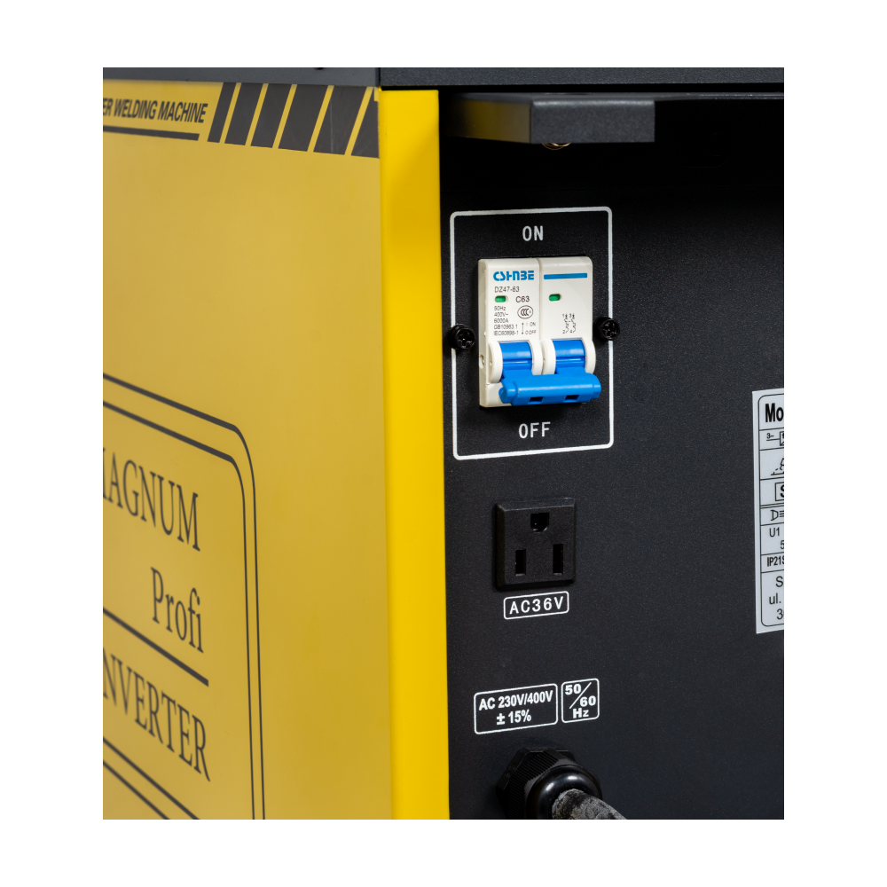 Spawarka Magnum MIG 280 MMA V2 IGBT - zestaw - U MI 280 MMAV2-G - Magnum - 13