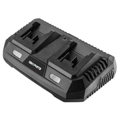 Ładowarka podwójna do akumulatorów Energy+ Graphite - 58G085 - Graphite - 1