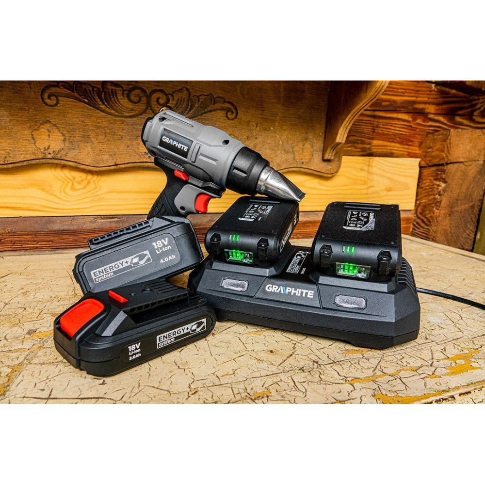Opalarka akumulatorowa Energy+ Graphite - 58G082 - Graphite - 10