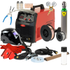 Spawarka Ideal Praktik MIG 200 ND MMA IGBT - zestaw - PMIG200V2-G - Ideal - 1
