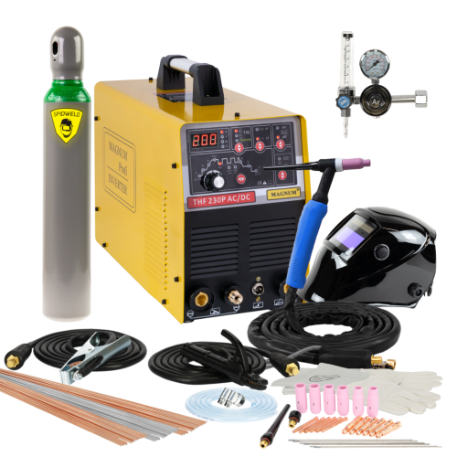Spawarka Magnum TIG THF 230P AC/DC - zestaw - U I THF230P-G - Magnum - 1