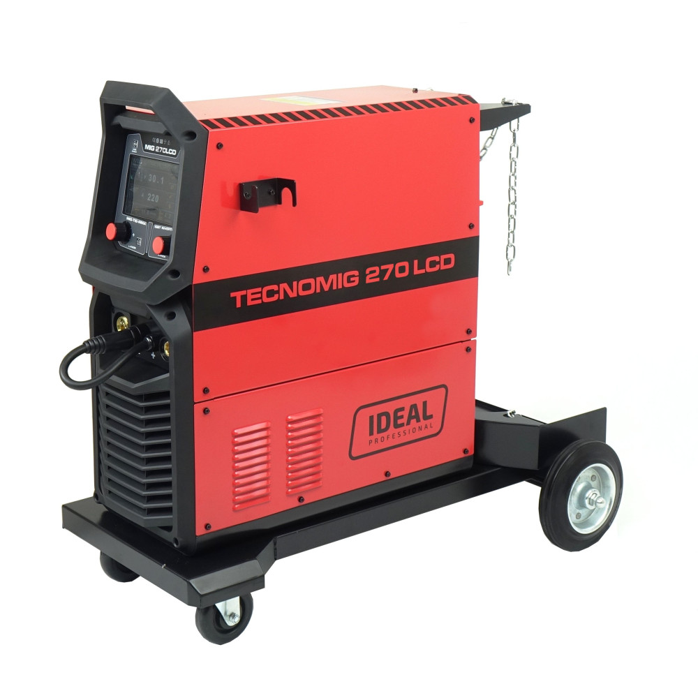 Spawarka Ideal Tecnomig 270 LCD Synergic - TMIG270LCD-G - Ideal - 12