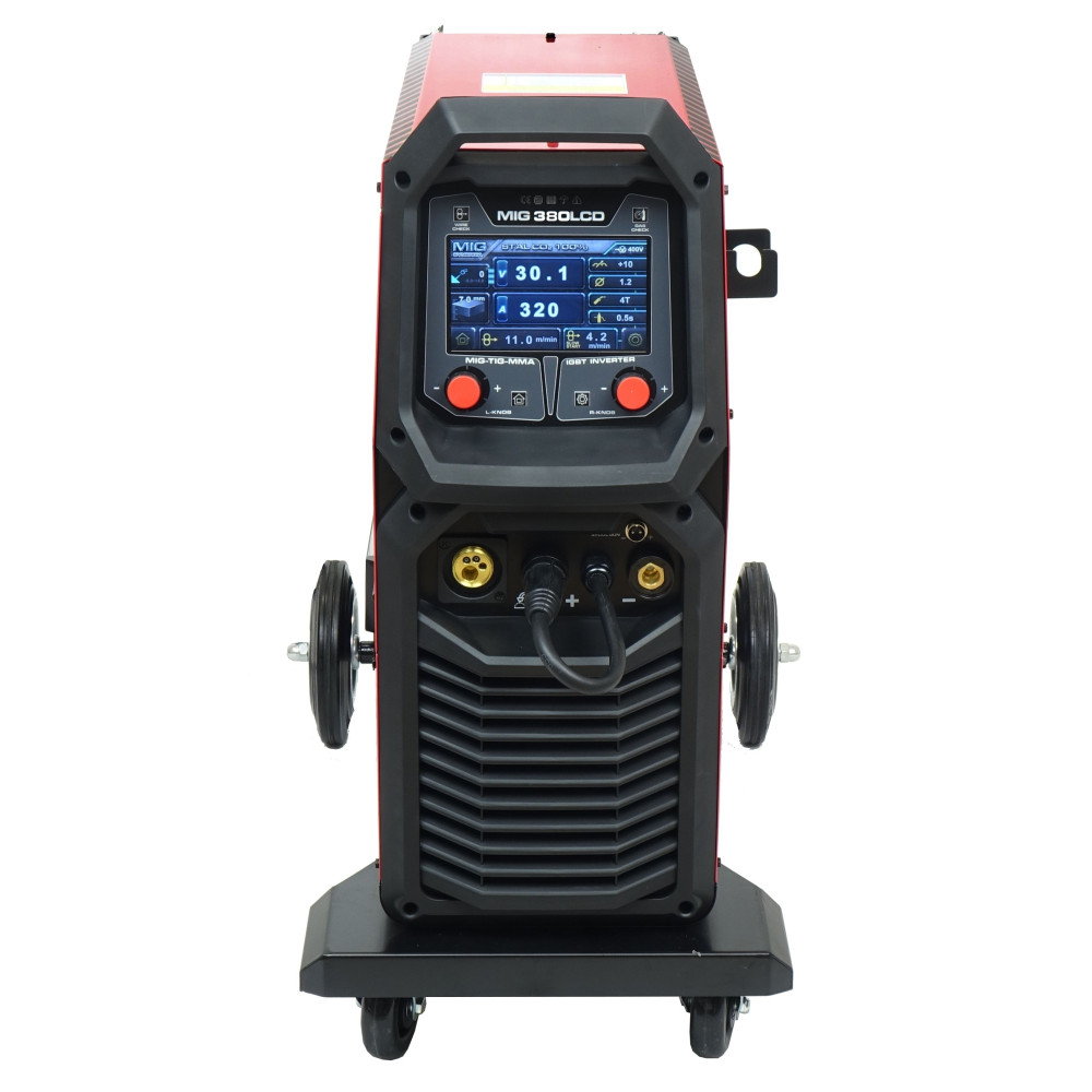 Spawarka Ideal Tecnomig 380 LCD Synergic - TMIG380LCD-G - Ideal - 7