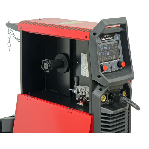 Spawarka Ideal Tecnomig 380 LCD Synergic - TMIG380LCD-G - Ideal - 9