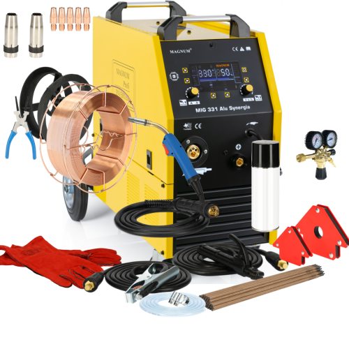 Spawarka Magnum MIG 331 Alu Synergia - zestaw - U MI 331AL SY-G - Magnum - 5