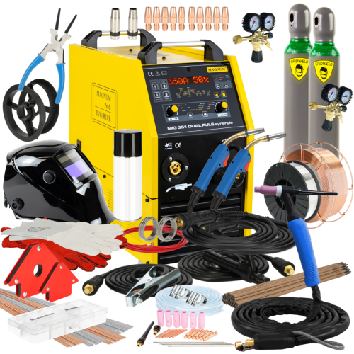 Spawarka Magnum MIG 351 Dual Puls Synergia - zestaw - U MI 351 PULS-G - Magnum - 1