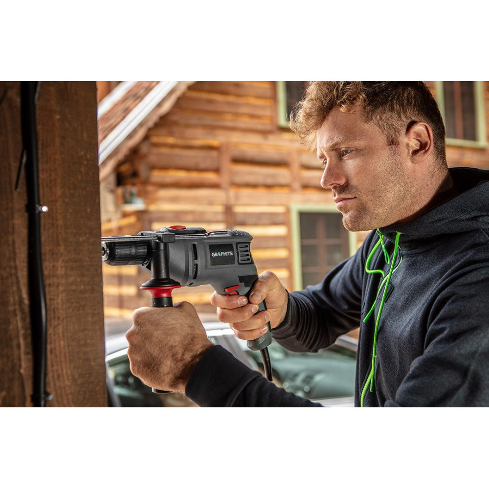 Wiertarka udarowa 650 W Graphite w walizce - 58G736 - Graphite - 2