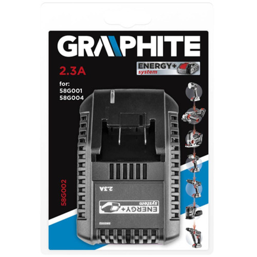 Zestaw Graphite Energy+ 18 V: akumulator 2.0 Ah + ładowarka 2.3 A - Energy+_pakiet1 - Graphite - 7