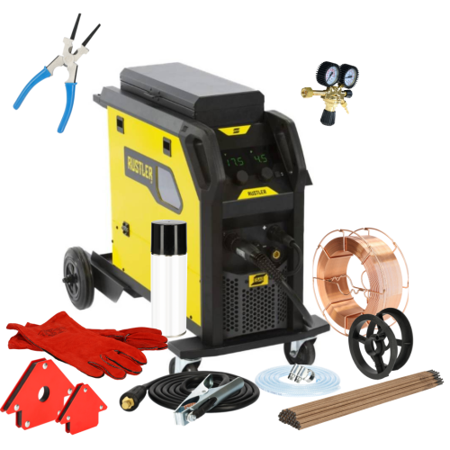 Spawarka ESAB Rustler MIG compact EM 203C - zestaw - 0448200890-G - ESAB - 3