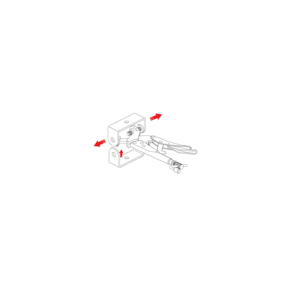 Ścisk klamrowy rozwierający 230 kg StrongHand - PE6M - Strong Hand Tools - 8