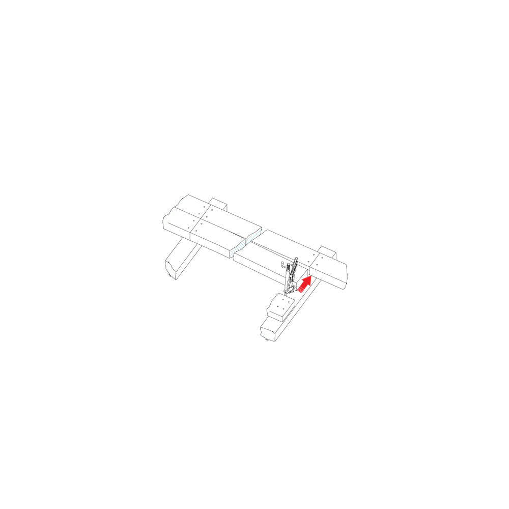 Ścisk klamrowy rozwierający 230 kg StrongHand - PE6M - Strong Hand Tools - 17