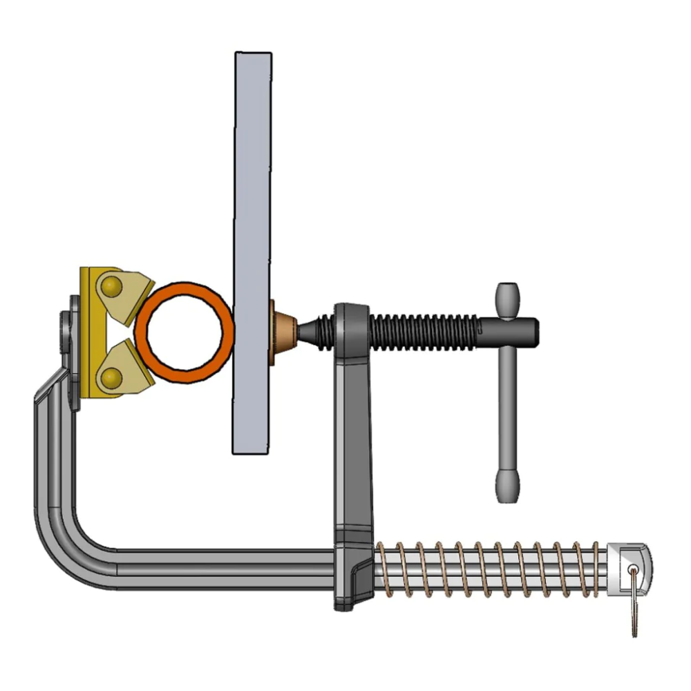 Ścisk sprężynowy StrongHand MagSpring™ 140 kg / 115 mm - UBV65M - Strong Hand Tools - 4
