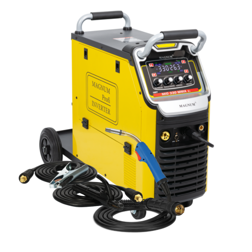 Spawarka Magnum MIG 330 MMA IGBT v2 - zestaw - U MI 330 MMAV2-G - Magnum - 4