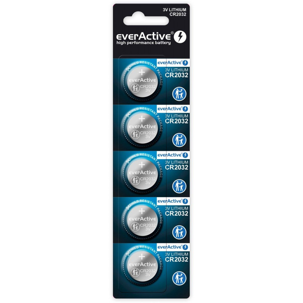 Bateria litowa CR2032 3V Lithium everActive / 1 szt. - CR20321BL - everActive - 3