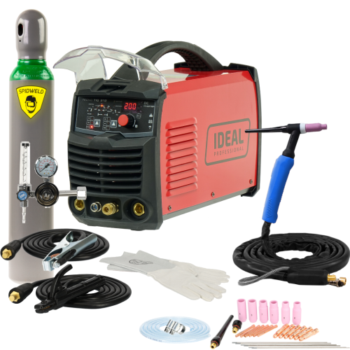 Spawarka Ideal Tecnotig 212 DC Pulse Digital - zestaw - TTIG212DC-G - Ideal - 3