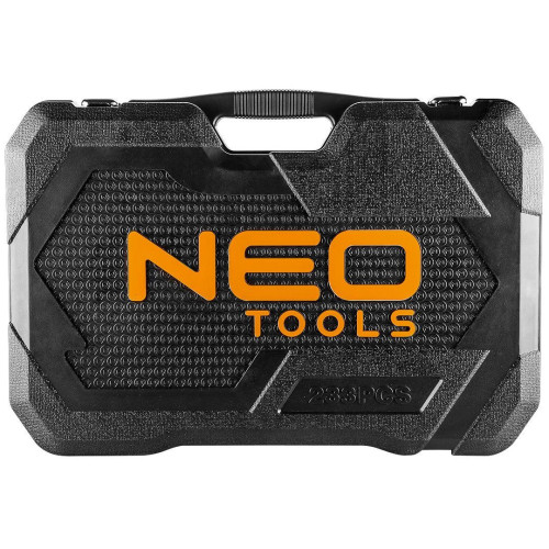 Zestaw kluczy nasadowych 1/2" 3/8" 1/4" 233 el. Neo Tools - 08-681 - NEO Tools - 2