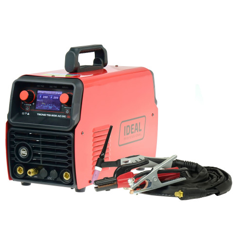 Spawarka Ideal Tecnotig 206 AC/DC Pulse LCD - zestaw - TTIG206ACLCD-G - Ideal - 4