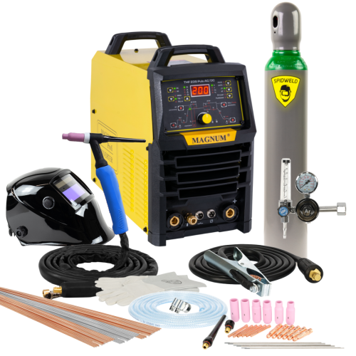 Spawarka Magnum TIG THF 235 Puls AC/DC - zestaw - U I THF235P-G - Magnum - 1