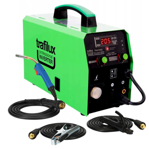 Spawarka Trafilux Trafimig Pocket 200 Synergia - zestaw - 5904044980043-G - Trafilux - 1