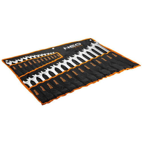 Klucze płasko-oczkowe 6-32 mm 26 el. Neo Tools - 09-754 - NEO Tools - 2