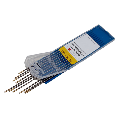 Elektrody wolframowe WL15 złote 3,2 x 175 mm / opak. 10 szt. / Spartus - SP15RE32_px10 - Spartus - 1
