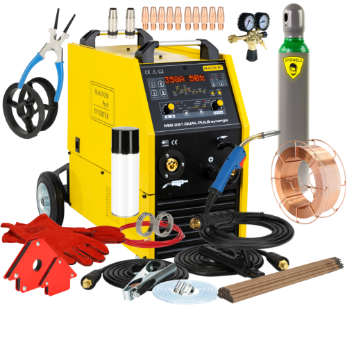 Spawarka Magnum MIG 281 Dual Puls Synergia - zestaw - U MI 281 PULS-G - Magnum - 4