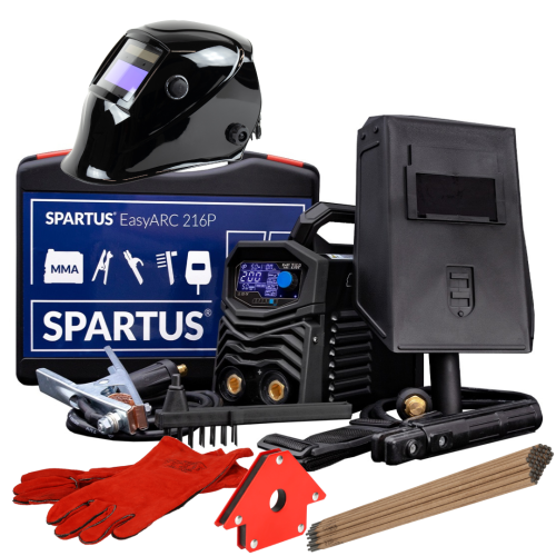 Spawarka Spartus EasyARC 216 Pulse - zestaw - EASYARC216P-PAK-G - Spartus - 1