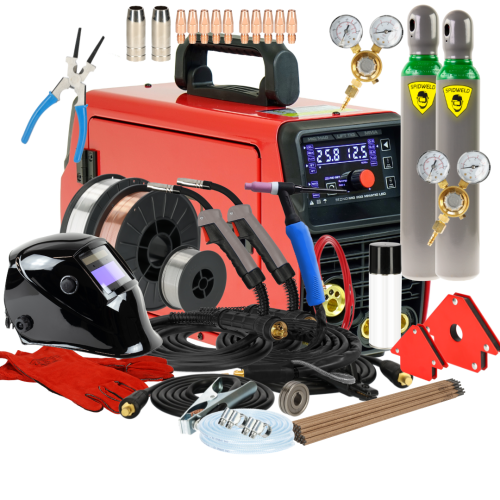 Spawarka Ideal Tecnomig 203 LED Synergic - zestaw - TMIG203LED-G - Ideal - 2