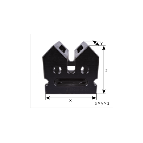 Łącznik narożny 200x200x185 do stołów spawalniczych / Spartus - SP010-24-001 - Spartus - 2