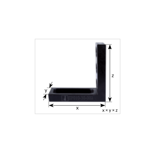 Kątownik blokujący (otwór/slot) 175x50x75 do stołów spawalniczych / Spartus - SP010-30-005 - Spartus - 4