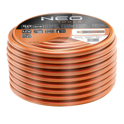 Wąż ogrodowy 4-warstwowy 3/4" 50 m Economic Neo Tools - 15-805 - NEO Tools - 1