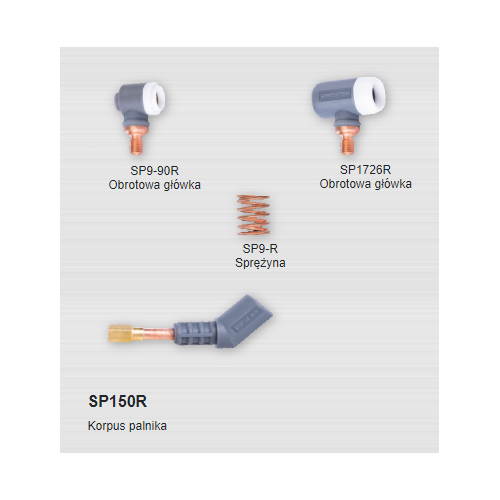 Sprężyna dystansowa TIG Spartus do palników SP150R/250R - SP-R - Spartus - 2