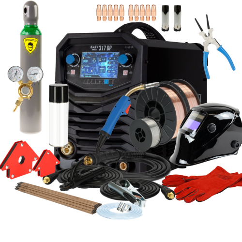 Spawarka Spartus EasyMIG 317 Dual Pulse - zestaw - EASYMIG317DP-PAK-36-3-G - Spartus - 3